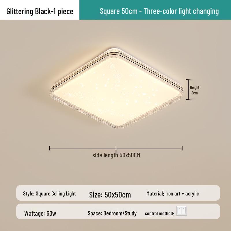 High Brightness Living Room Ceiling Light – Luxury Full Spectrum Eye Protection for Home Decor