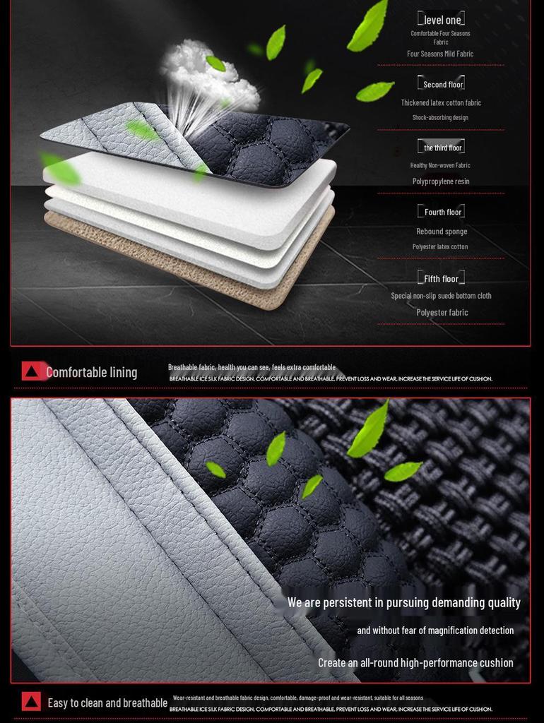 SAIC Volkswagen Teramont, Touran, Phideon Car Seat Cushion and Cover