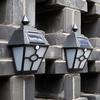 New Solar Powered Hexagonal Outdoor LED Wall Lamp Fence Light