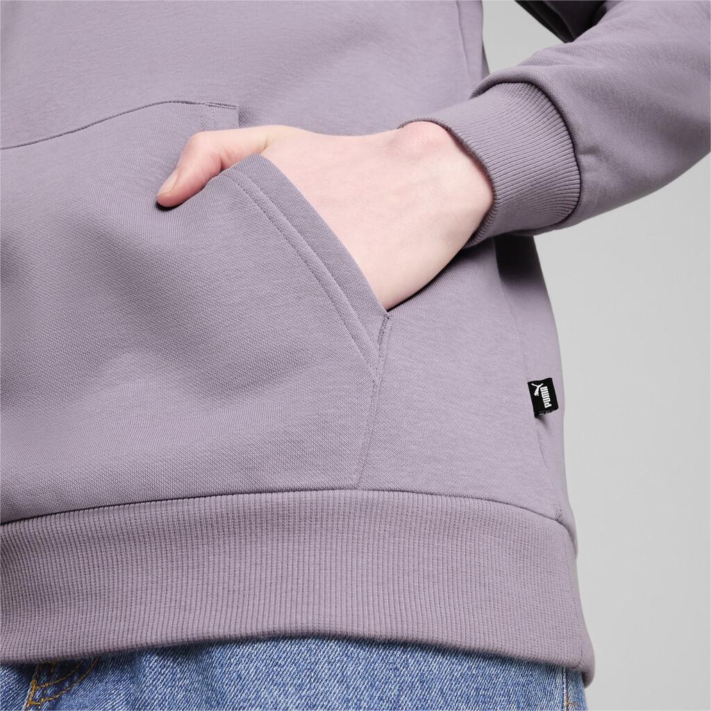 Puma FW24 Hooded Comfortable Long Sleeve Breathable Sweatshirt Unisex Sweatshirt Light-Purple 674471-29