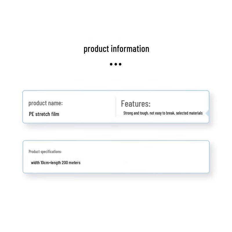 Folia stretch PE do opakowań