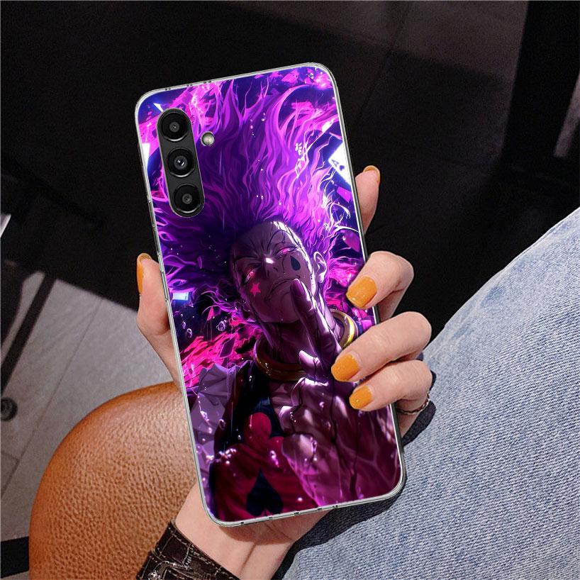 Huner X-Hunters Hisoka Phone Case For Samsung Galaxy A17 A16 A15 A14 A13 A57 A56 A55 A54 A53 A37 A36 A35 A34 A33 A26 A25 A24 A23
