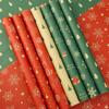 Wholesale Christmas Gift Wrapping Paper Christmas Gift Box Flower Paper Santa Claus Reindeer Christmas Tree Decorative Paper