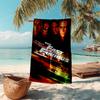 Ultra-Soft Beach Towel with Fast & Furious Theme,Ideal for Pool - Camping, Diving - Perfect Travel Essential, Vibrant Beach Towel.