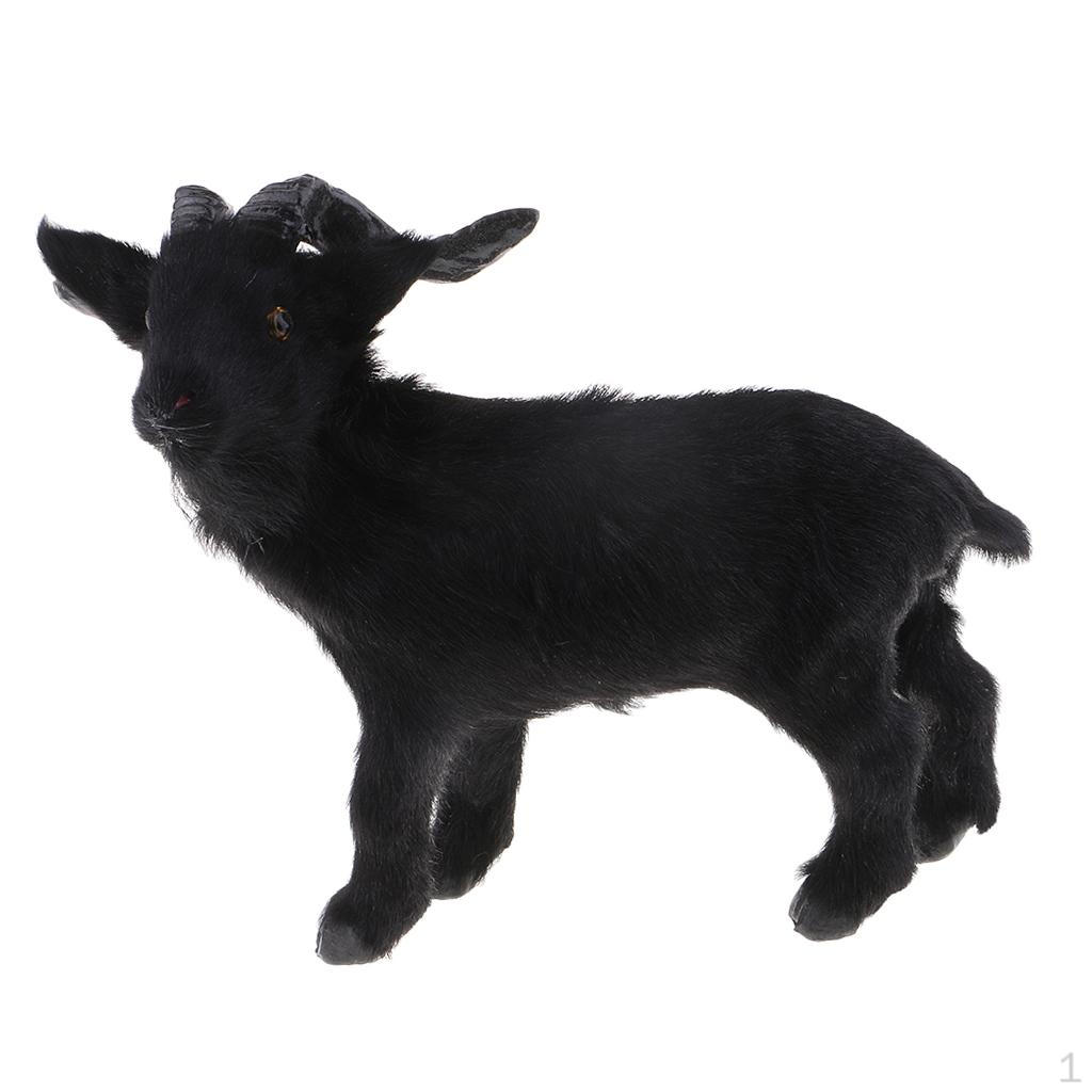Accessories Plush Sculptures Sheep toy for kids Black