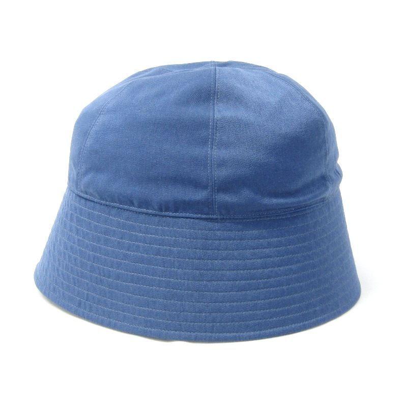 Used Unused KIJIMA TAKAYUKI Hat 251003-46 CUPRO POLY SATEN SAILOR HAT Cupro Indigo 1 47000014