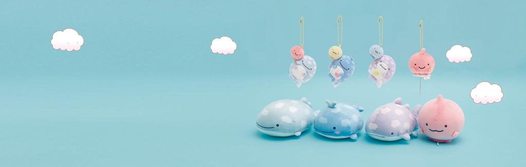 MV10701 Jinbei-san Hanging Plush Toy Lost Whale