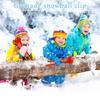 Outdoor Snow Shovel Snowball Maker Mold Sand Making Mould Bear Snowball Clip Duck Snowball Clip