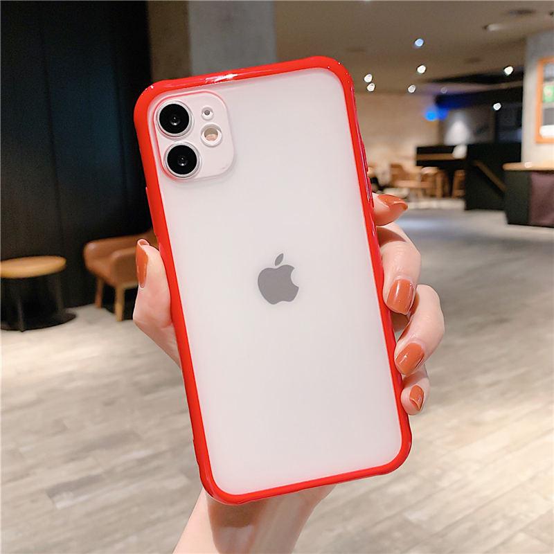 Buy TPU Frosted Acrylic Phone Case For iPhone 11 Pro Max X XR XS Max 6 ...