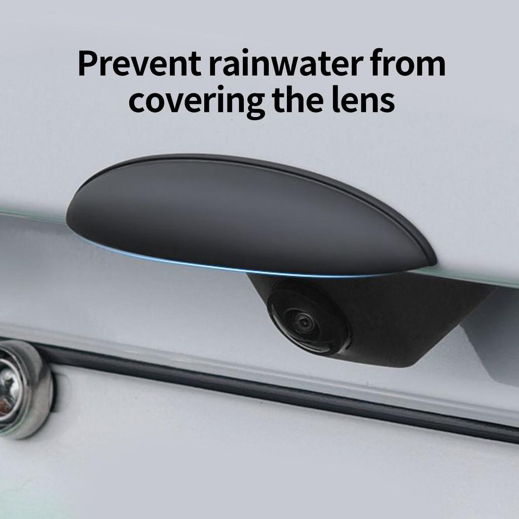 Car Rear Camera Rain Cover Car Reverse Camera Anti Rain Trim Guard Protective Sticker For Rainy Days Winter Scooters Van Truck