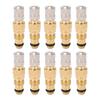 10PCS Tractor Air Liquid Valves Tire Brass Valve Stem TR218A CH3 Core Housings Replacement