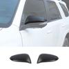 2x Door Side Top Mirror Cap Decor Cover Trim Matte Black For 4Runner 2017+ RAV4
