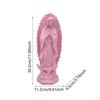 Socha požehnanej Panny Márie Vianočná domáca dekorácia Ornament Stolové remeslá Elegantná figúrka