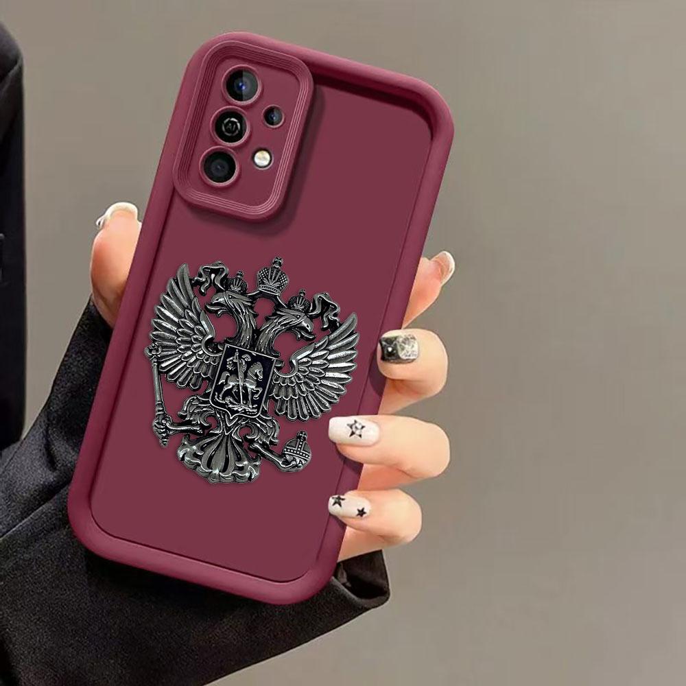 Russian Emblem Flags Cover Phone Case For Googel PIXEL 7 7A 8 8A 9 9A 10 PRO XL 5G Silicone Case DIY Shell Funda Coque Capa GoogelPIXEL105G