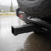 Black Receiver Extender 12in Towing Clearance Extender Hitch Mount Extension Sleeve  Trailer Towing