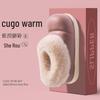 Waterproof Velvet-Lined Cotton Slippers for Girls - 2025 Winter Collection with Thick Soles and Enhanced Warmth
