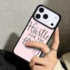Capa Case for iPhone 17 Air 16 Pro Max 15 Plus 11 13 Mini 14 12 Back Phone Cover Pink Girl Boss