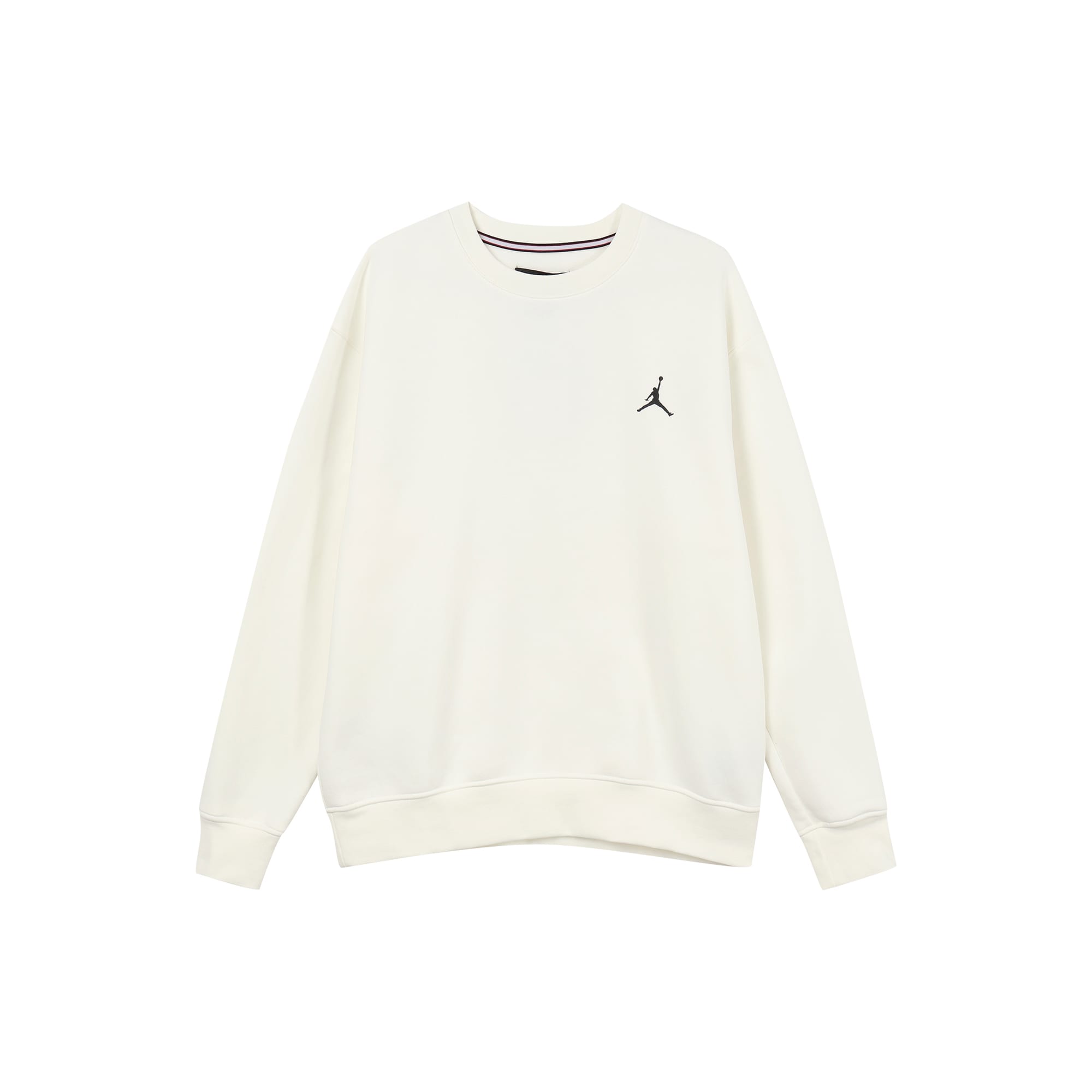 Jordan Sweatshirts Men`s White Crew Neck