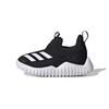 Adidas Zen 2 Slip Resistant Breathable Abrasion Resistant Low top Toddler Shoes Black White Infant And Toddler FV2618