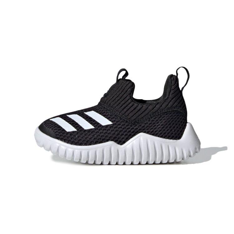 Adidas Zen 2 Slip Resistant Breathable Abrasion Resistant Low top Toddler Shoes Black White Infant And Toddler FV2618