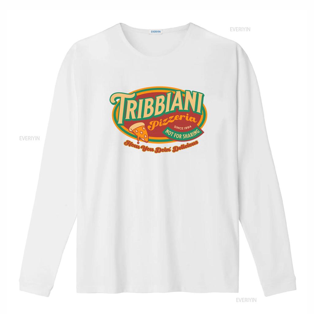 Tribbiani Pizzeria T Shirt Friends Inspired 90s TV Show How You Doin Nostalgia Pizza Slice Print vintage Washed