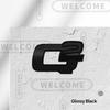 QSGJL1 3D Metal Q2 Q4 Logo Car Steering Wheel Emblem Interior Badge Sticker Decals For Alfa Romeo Giulietta Giulia Mito 147 156 Stelvio