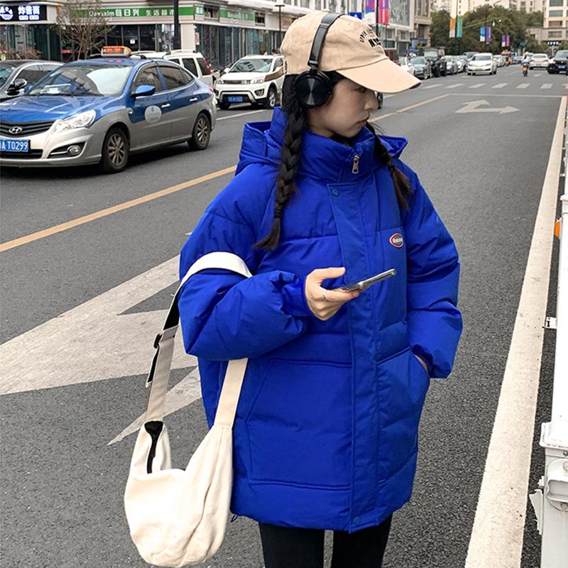 Herbst und Winter Daunenjacke aus Baumwolle Kurze Mode Damenbekleidung Koreanische Version Lose Baumwolljacke Warme Baumwolljacke Rest Dicker Mantel