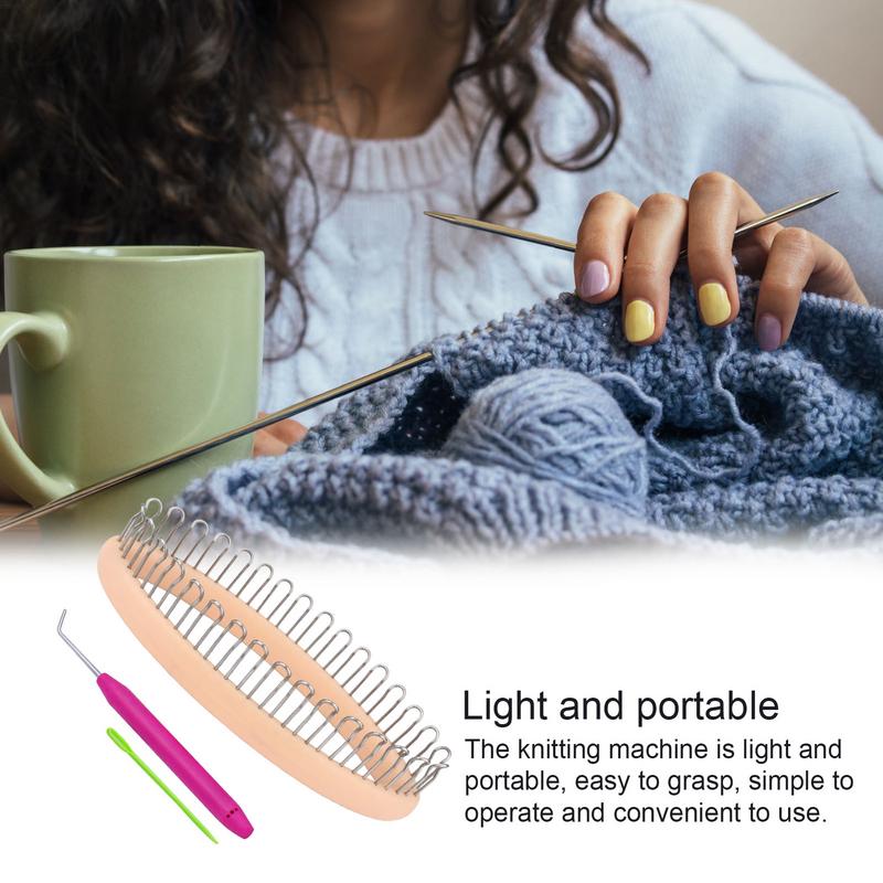 SockKit DIY Sock KnittingSewing Accessories Tools Weaving Socks Scarf Hat Weaver Needle Knitting Tool