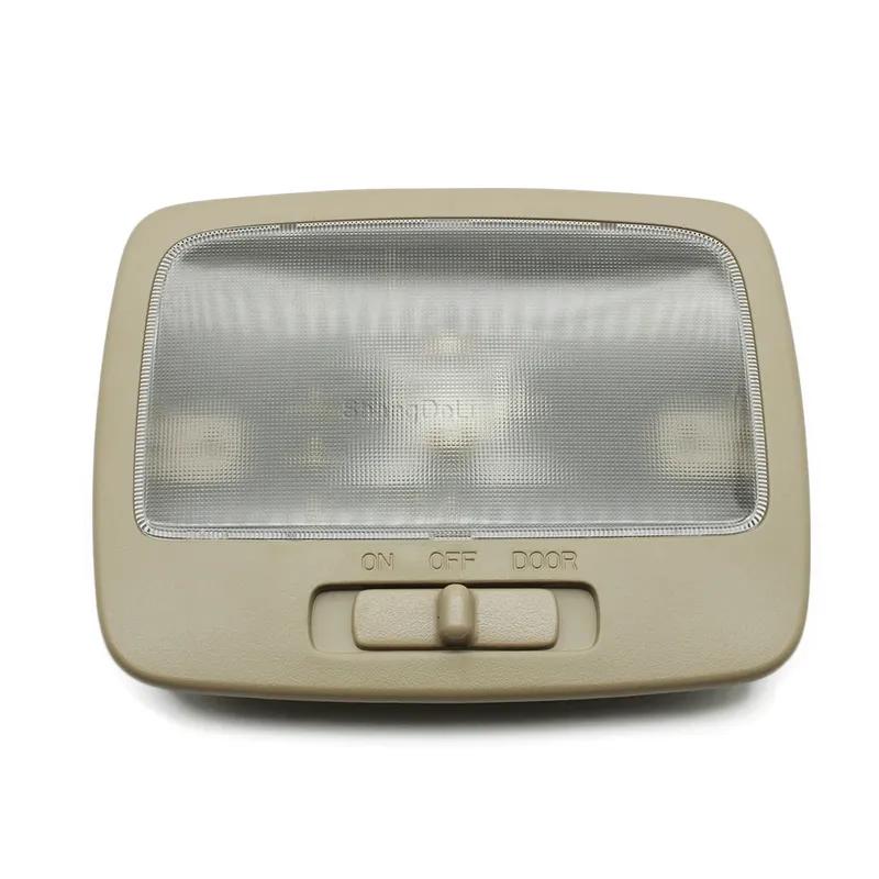 Beige Car Rear Interior Reading Light Overhead  Indoor Ceiling Reading Lamp for kia Sportage 2005-2010