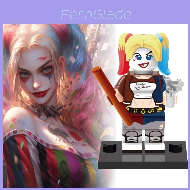 Premium Kunststoff DIY Gift-Efeu Catwoman Quinn Two-Face Bausteine Spielzeugset