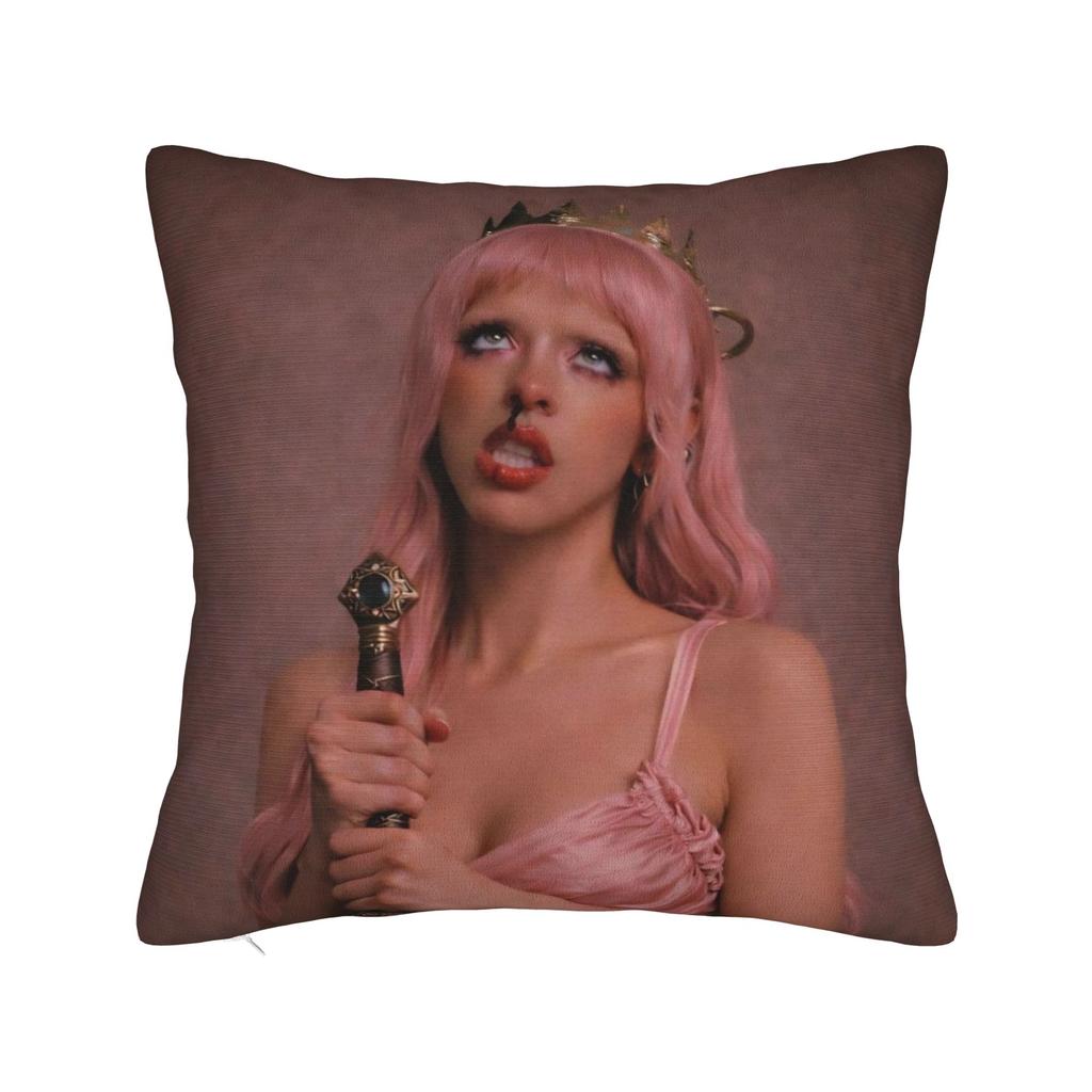 Decorative Pillow Cover Melanies Martinez Hades Album  Merch Home  Throw Pillow Case Cover Square MultiSize