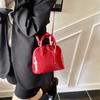 New Fashionable Versatile Handbag Glossy Solid Color Casual Shoulder Messenger Bag