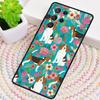 Beagle Floral Dog Phone Case for Samsung Galaxy note 10 pro S26 Ultra S23 S24 FE S25 S21 S22 PLUS shockproof Cove