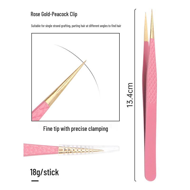 High-Precision Blooming Eyelash Tweezers for Professional Eyelash Artists