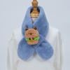 Cute Cartoon Panda Plush Scarf for Kids - Windproof & Thickened Winter Neck Warmer