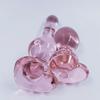 Pink Crystal Glass Anal Plug for Women Butt Plugs Penis Nightlife Anus Dildo Adult Masturbation Adult Gay Sex Toys Lover Gifts