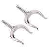 2PCS Boat Row Lock Heavy Duty Universal Fit 1 2in Shaft 316 Stainless Steel Oarlock for Marine Water Raft Kayak