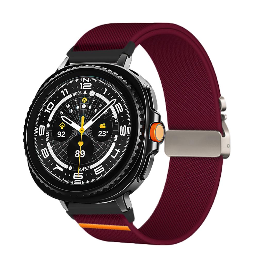 Nylon Strap for Samsung Galaxy Watch 8/8 Classic Elastic Sport Band for Galaxy Ultra 2025/7 Ultra No Gaps Smartwatch Bracelet