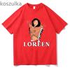 Unisex Eurovision Song Loreen tattoo Cotton Tshirt Graphic T Shirts Unisex Clothing Short Sleeve Printed T-shirt Casual T-shirt Unisex's Tops