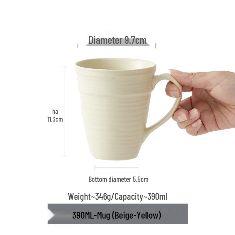 ZISIZ Underglaze Ceramic Mugs