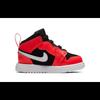 Jordan Air Jordan 1 MID ALT TD Abrasion Resistant Mid top Toddler Shoes Black Red Infant And Toddler AR6352-061