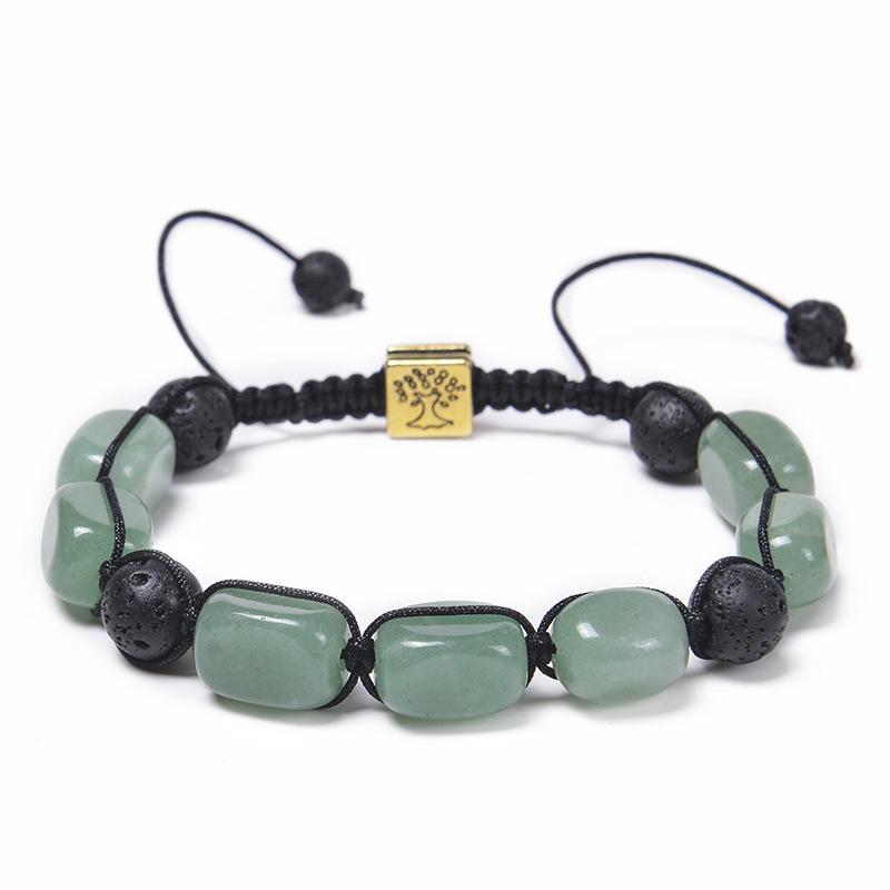 

JYL TS Bracelet Irregular Life Tree Braided Unlocks Creativity & Joy green сосна зеленый