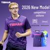 TIBHAR 2026 Επαγγελματική Μπλούζα Πινγκ Πονγκ Γρήγορου Στεγνώματος