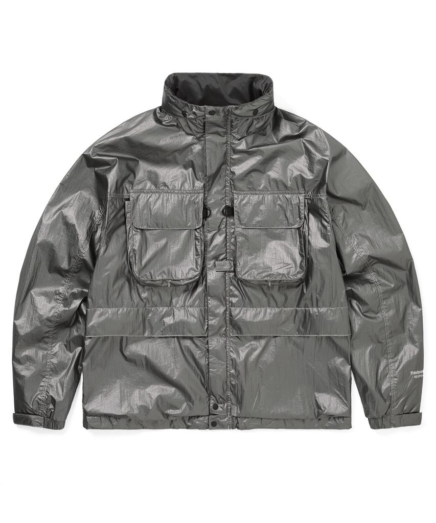 Thisisneverthat 2L Fishing Jacket Dark Silver