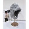 25 Early autumn new autumn and winter cute ear protection knitted hat women's thermal insulation and cold-resistant hat