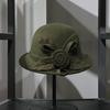 Women'S Fashion Embossed Cloche Hat, & Nylon Blend, Non-Stretch, Dry Clean Only, for Special Occasions, No Feathers