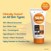 Dr. Reddy's Mineral Sunscreen SPF 65 Full Spectrum Protection UVA UVB Blue Light 50g
