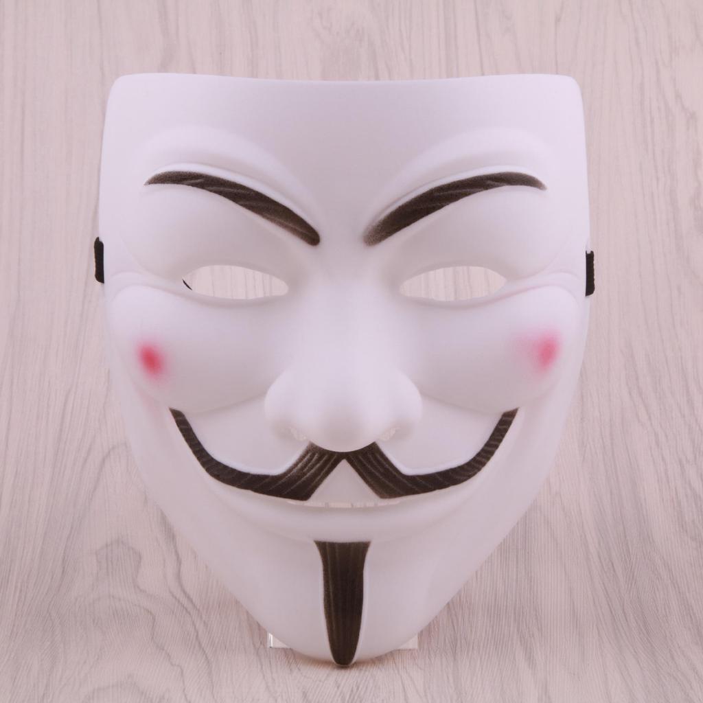 Halloween V Mask Masquerade Full Face Hacker Street Dance Mask for Men