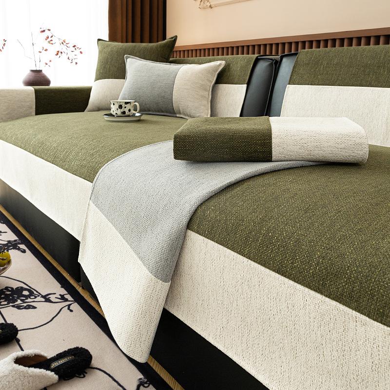 

1 шт. Простой чехол для дивана, универсальный чехол для дивана, защитный чехол для подушки дивана, подходит для спальни, офиса, гостиной, домашнего декора 90*90CM