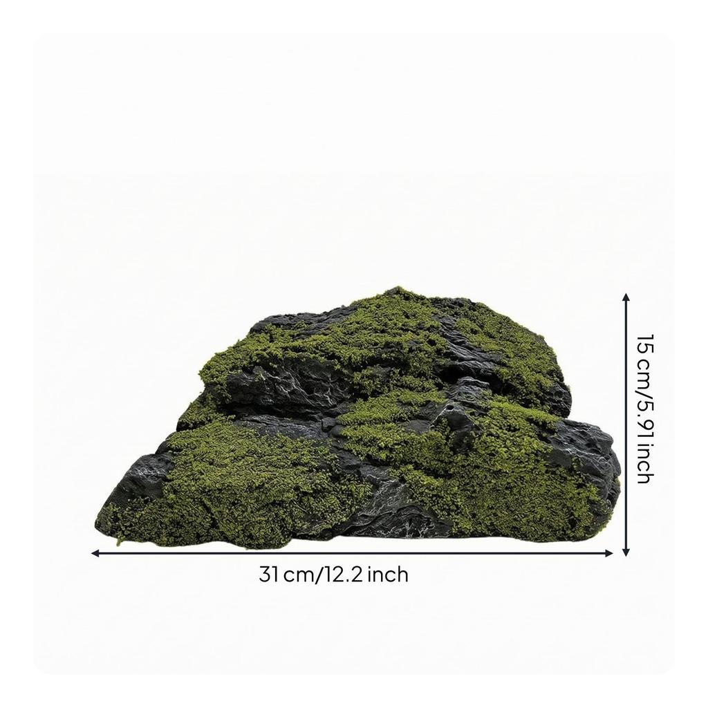 Lightweight Artificial Landscape Stone Rugged Decorative Rock with Lichen
